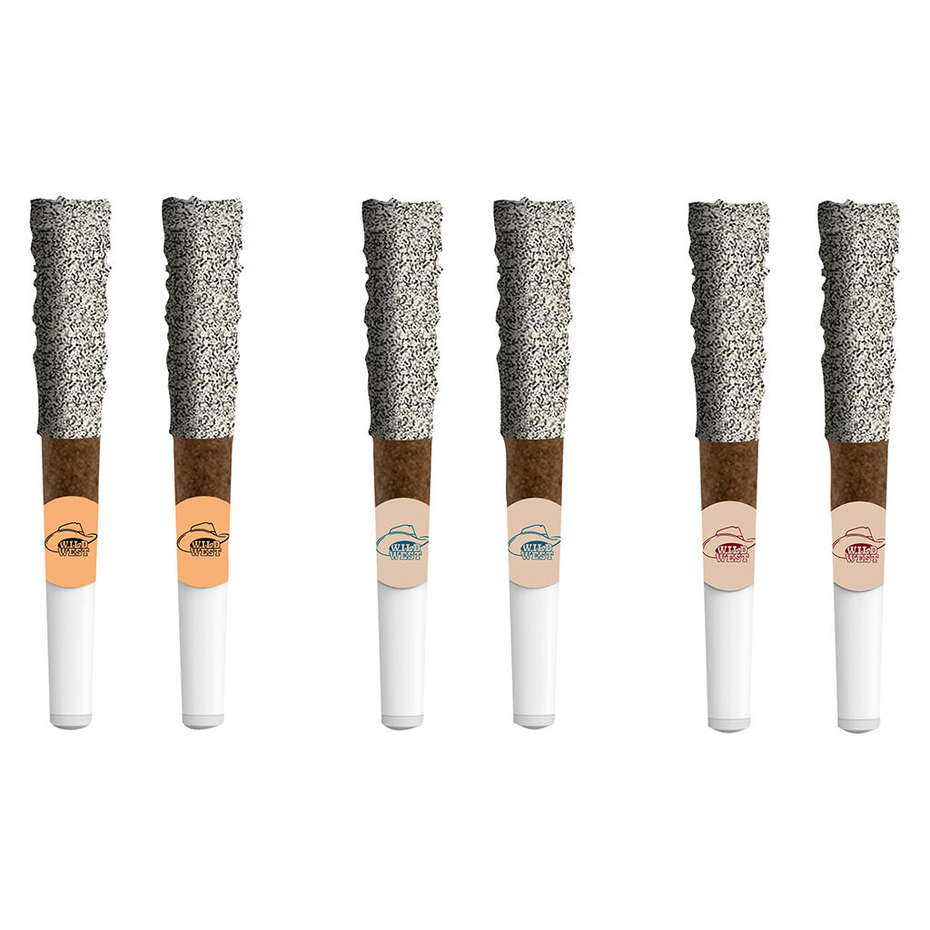 Wild West - 60+ Diamond Dipped Blunt Variety Pack