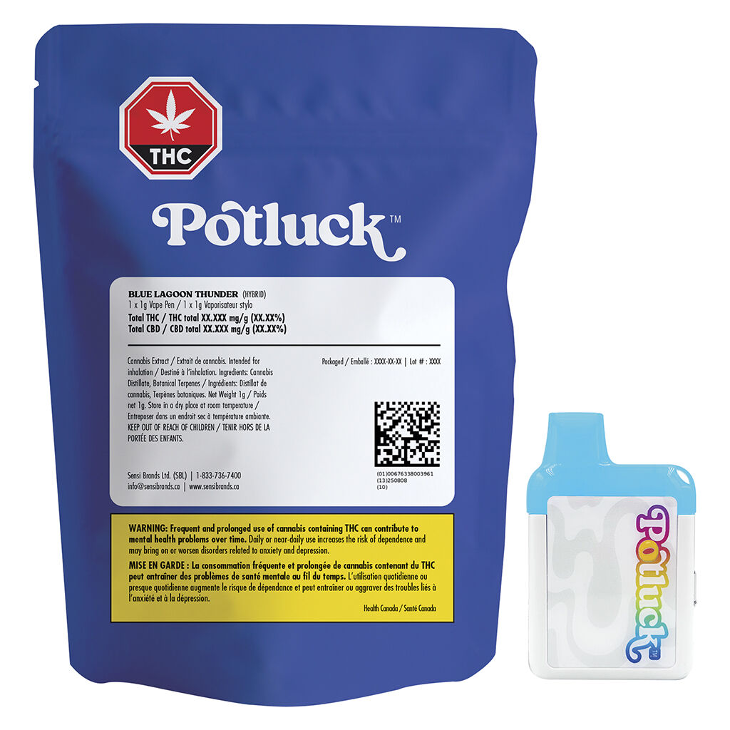 Potluck - Blue Lagoon Thunder
