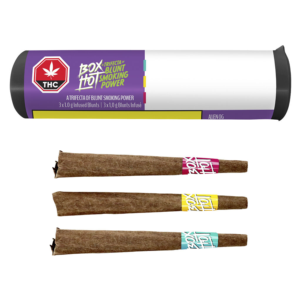 Trifecta of Blunt Smoking Power Infused Blunt
