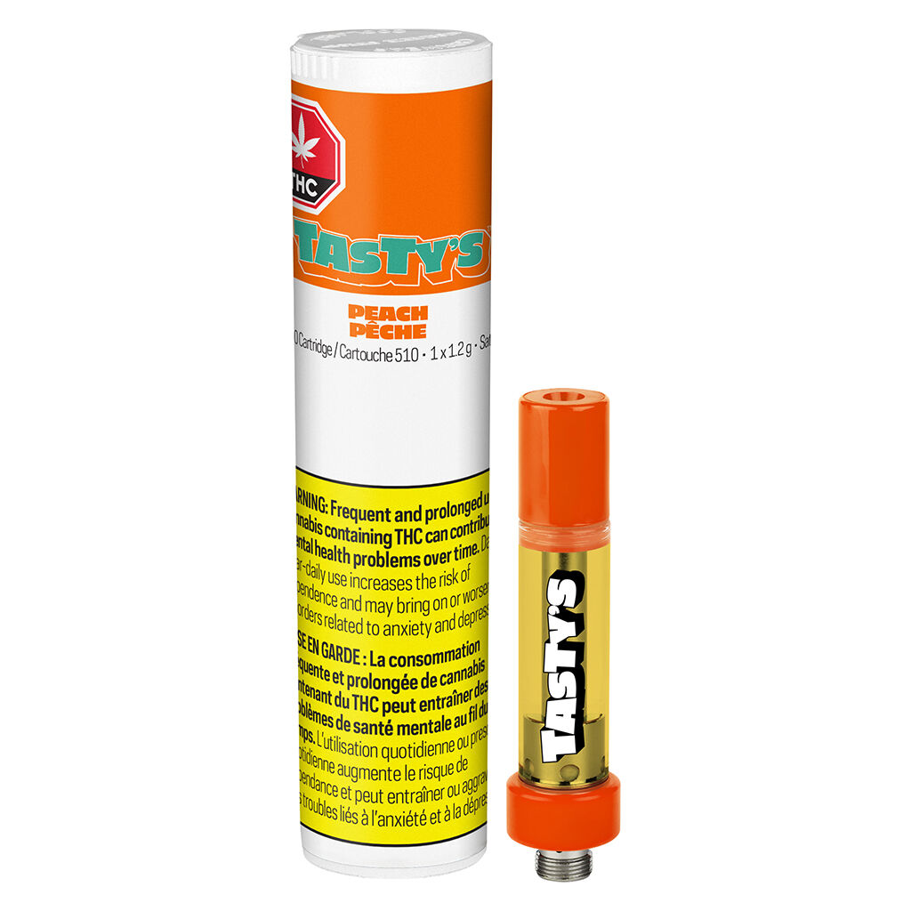 Tasty's - Peach 510 Thread Cartridge